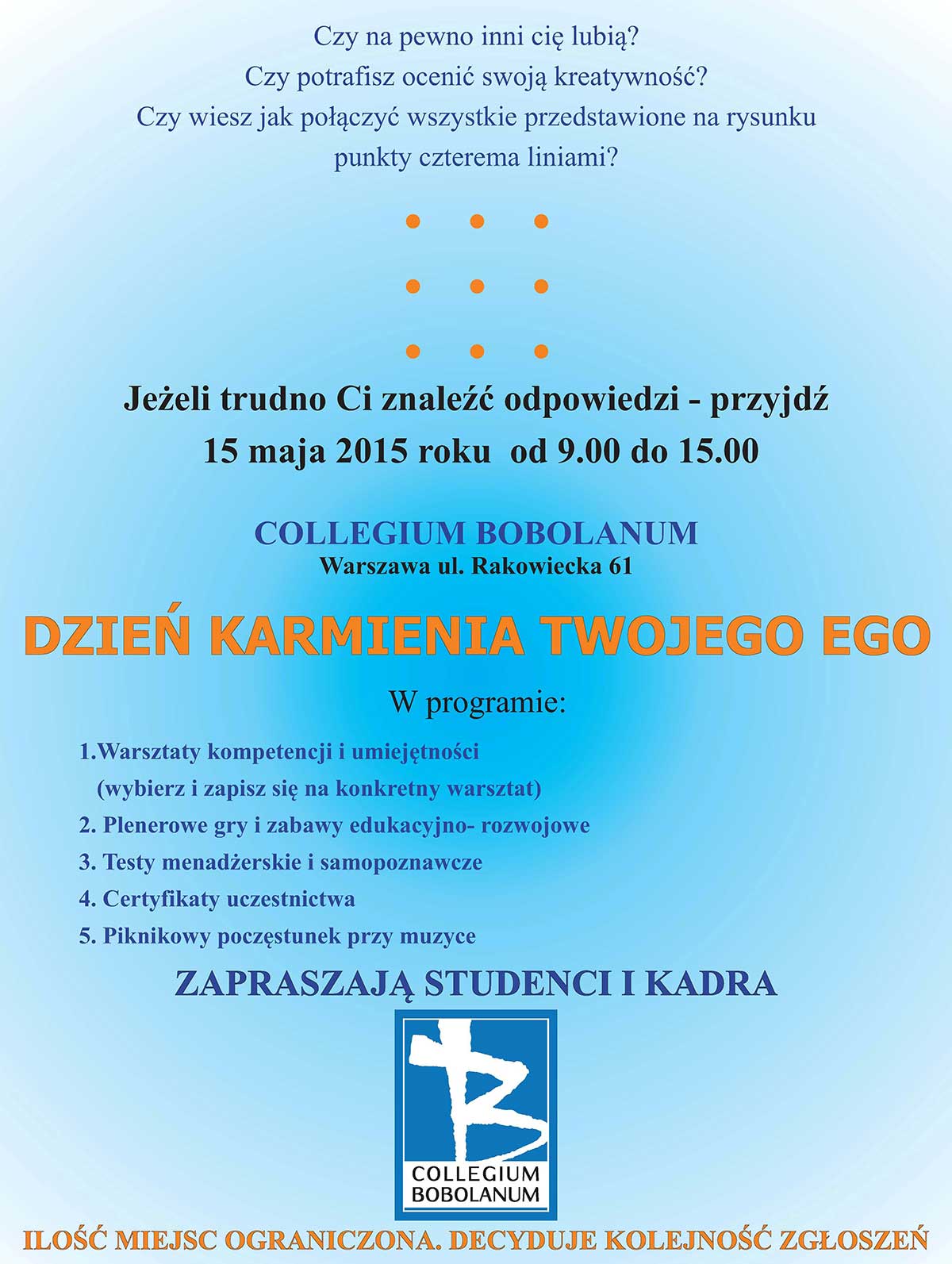 2015-05-15 - Warsztaty Dzień karmienia TWOJEGO EGO